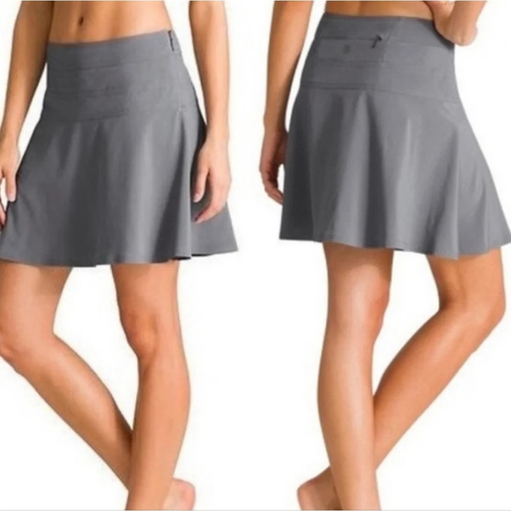 Athleta Everyday Skort In Blue Gray- Women's Size 2- Tennis Golf Pickleball